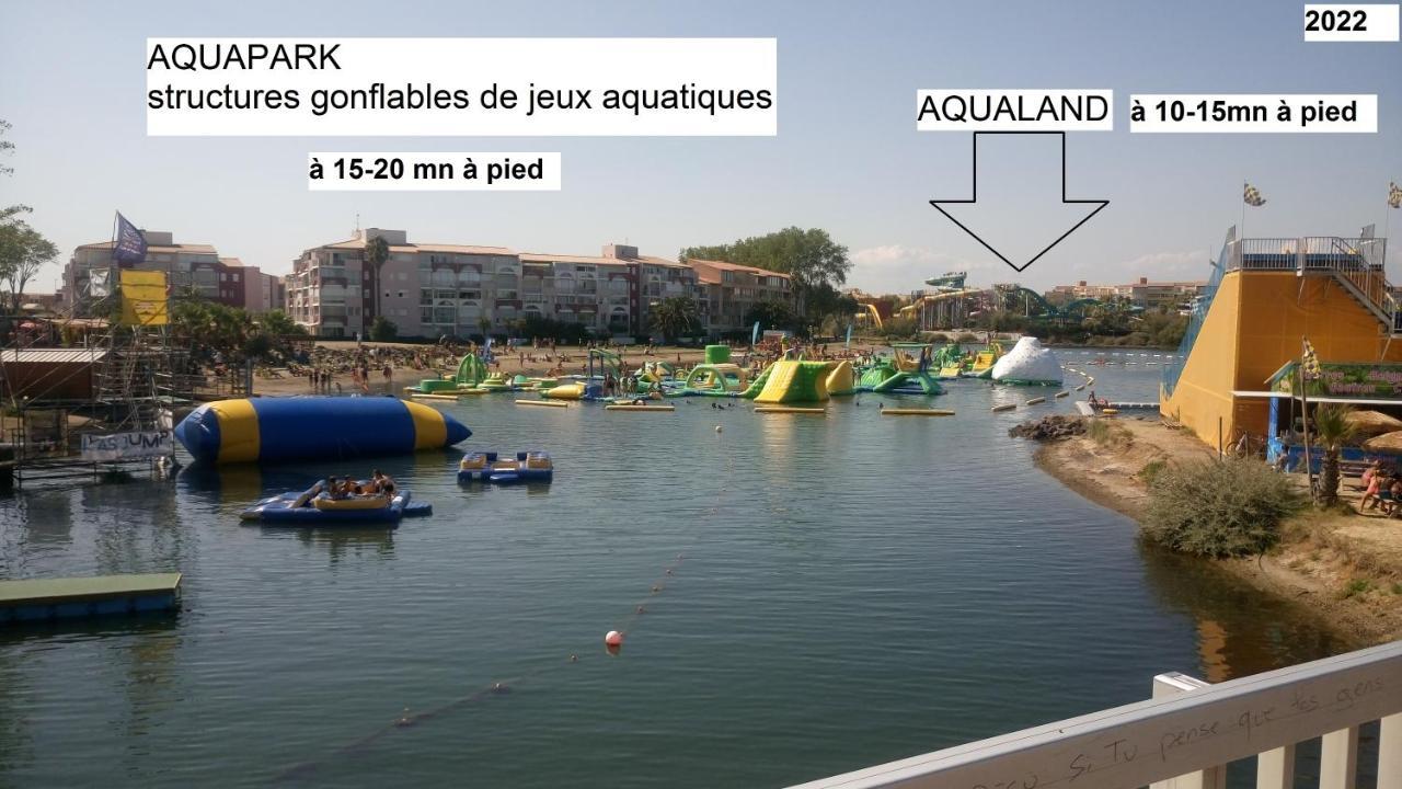 Apartmán Lara 3 - T2 Loggia Piscine 2 Lits Doubles Parking Pres Du Centre-Port Et Ile Loisirs Agde Exteriér fotografie